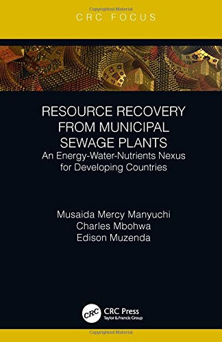 RESOURCE RECOVERY FROM MUNICIPAL SEWAGE PLANTS