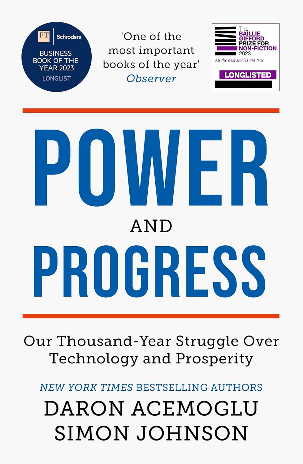BASIC BOOKS POWER AND PROGRESS