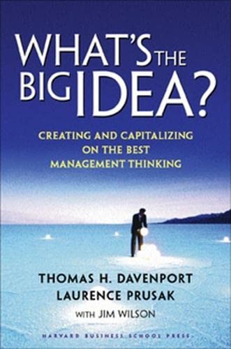 WHAT'S THE BIG IDEA?