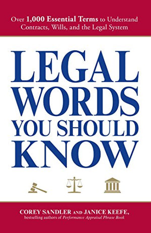LEGAL WORDS YOU SHOULD KNOW