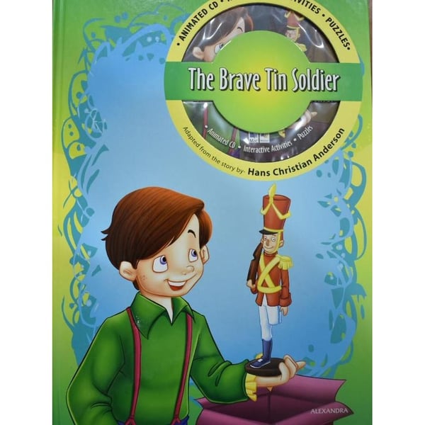 THE BRAVE TIN SOLDIER - BOOK + ANIMATED CD