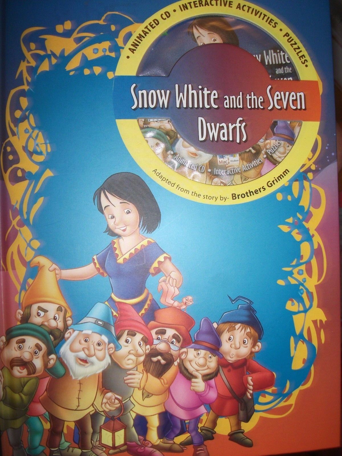 SNOW WHITE AND THE SEVEN DWARFS - BOOK ANIMATED CD