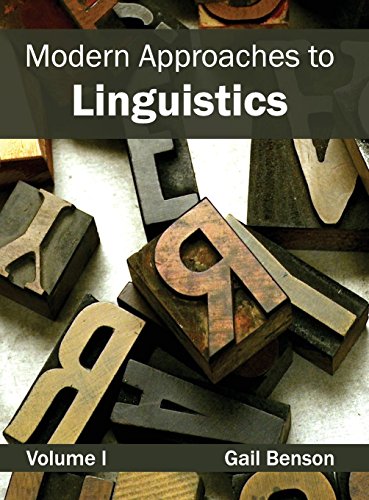 MODERN APPROACHES TO LINGUISTICS
