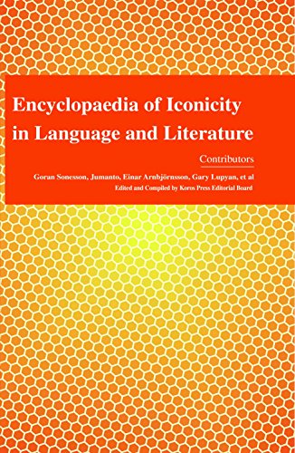 ENCYCLOPAEDIA OF ICONICITY IN LANGUAGE AND LITERATURE