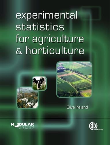 EXPERIEMENTS STATISTICS FOR AGRICULTURE & HORTICULTURE