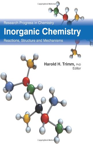 RESEARCH PROGRESS IN CHEMISTRY INORGANIC CHEMISTRY