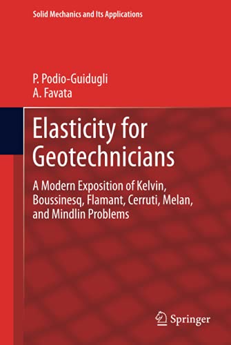 ELASTICITY FOR GEOTECHICIANS