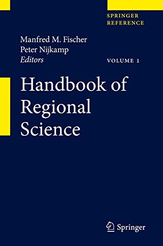 HANDBOOK OF REGIONAL SCIENCE