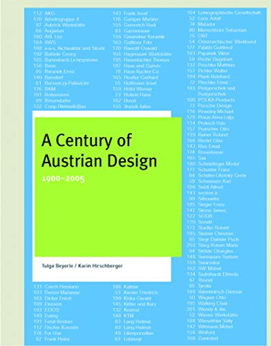 A CENTURY OF AUSTRIAN DESIGN