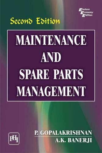 MAINTENCE AND SPARE PARTS MANAGEMENT