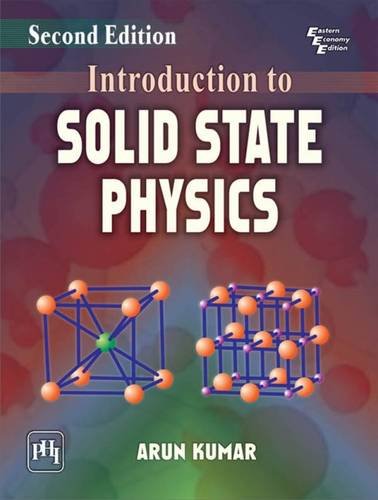 INTRODUCTION TO SOLID STATE PHYSICS