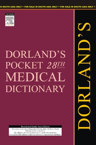 DORLAND'S POCKET MEDICAL DICTIONARY