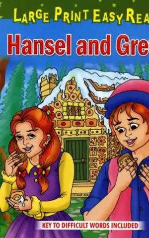 LARGE PRINT EASY READER: HANSEL AN GRETEL