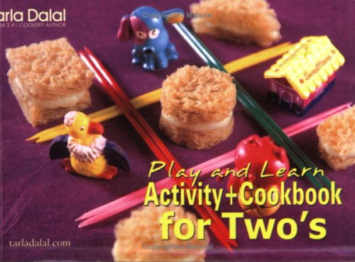 PLAY AND LEARN ACITIVITY+COOKBOOK FOR TWO'S