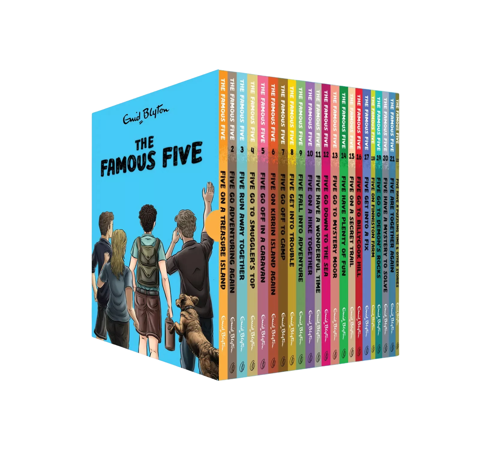 THE FAMOUS FIVE (22 BOOKS BOX SET)