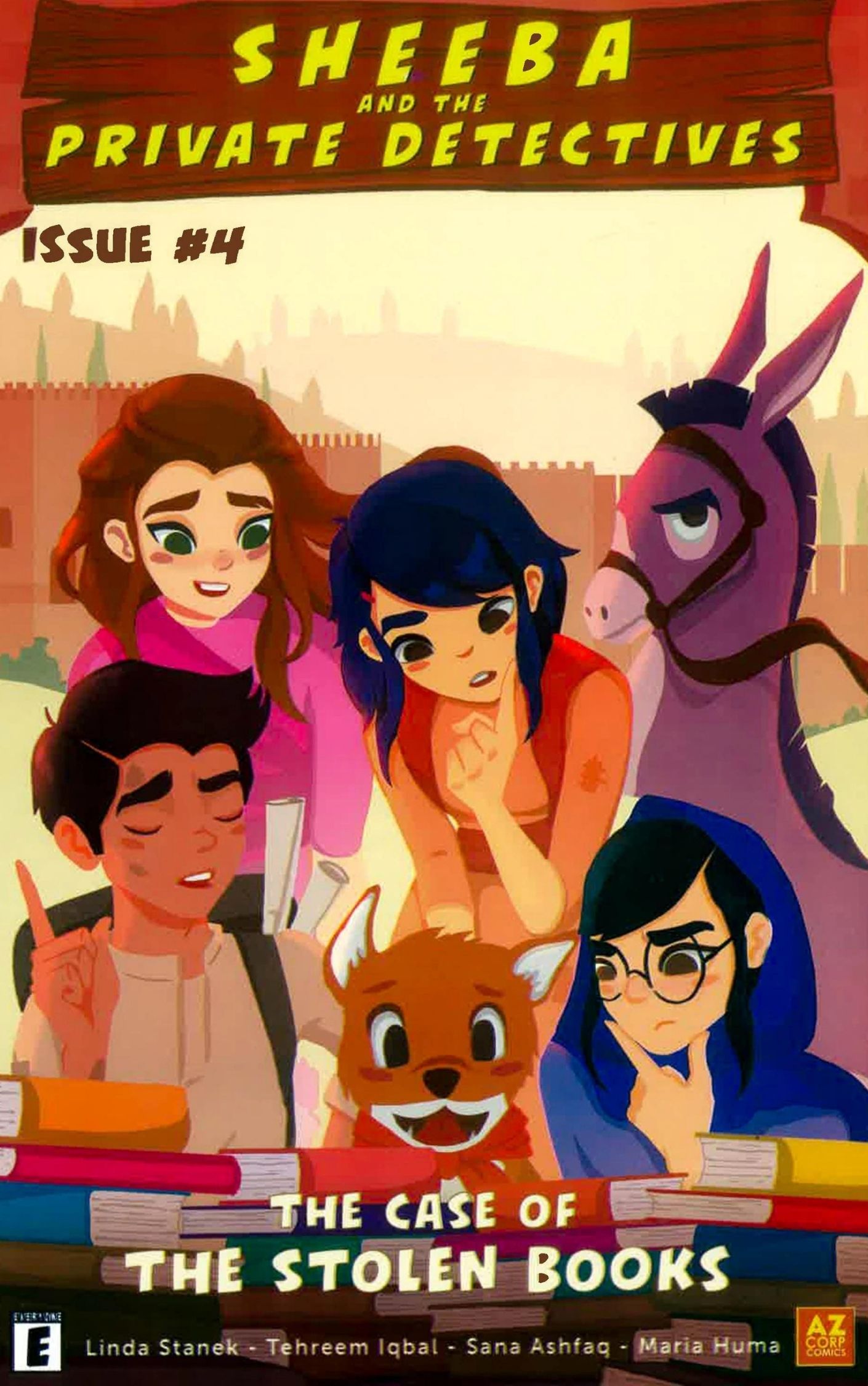 THE CASE OF THE STOLEN BOOKS