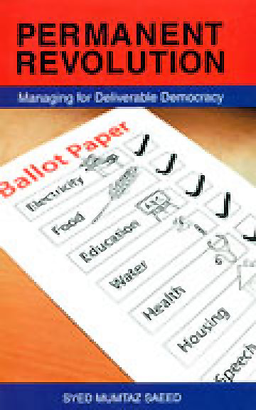PERMANENT REVOLUTION MANAGING FOR DELIVERABLE DEMOCRACY