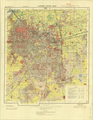 LAHORE GUIDE MAP