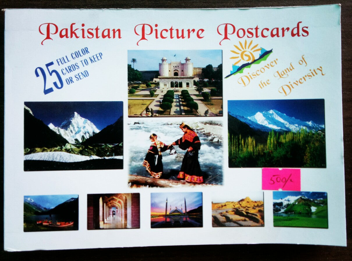 PAKISTAN PICTURE POSTCARDS