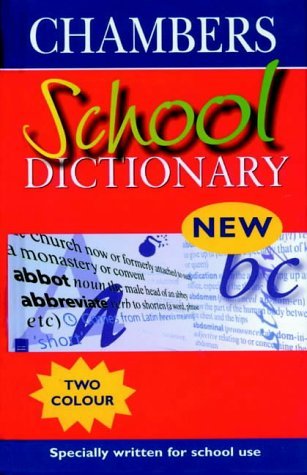 CHEMIBERS NEW SCHOOL DICTIONARY