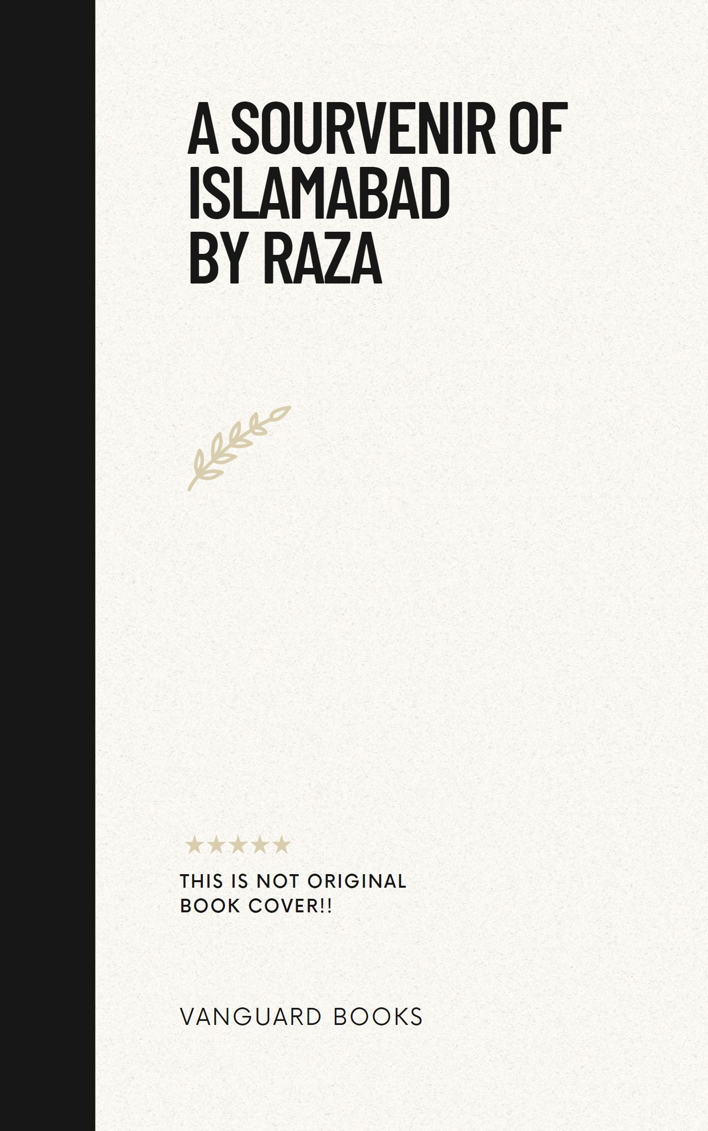 A SOURVENIR OF ISLAMABAD