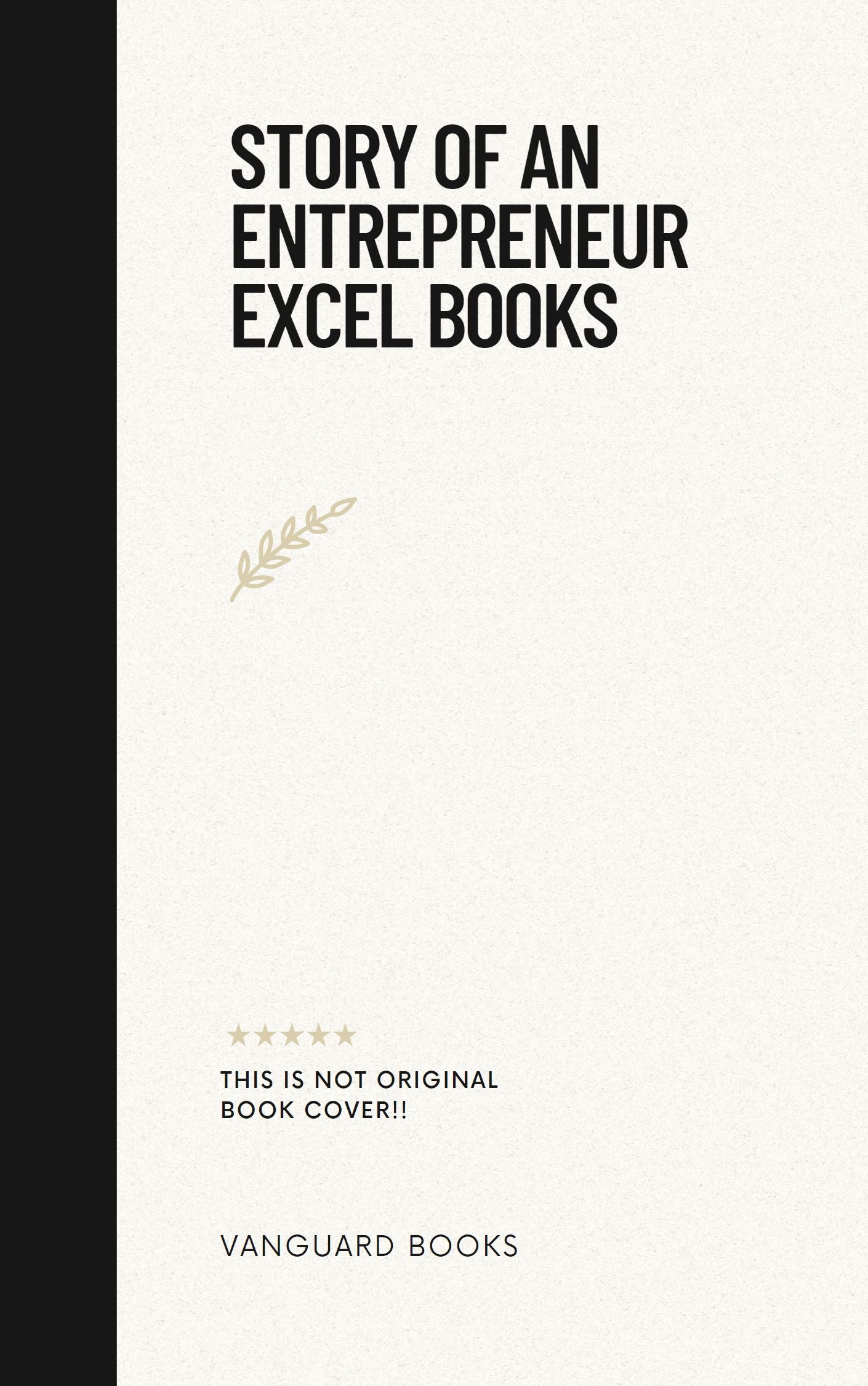 STORY OF AN ENTREPRENEUR